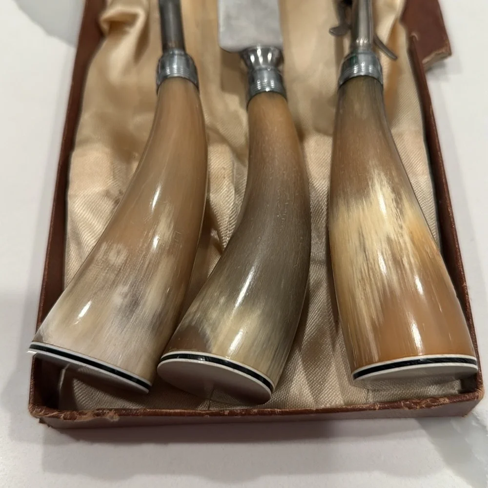 Vintage Sheffield Carving Set,